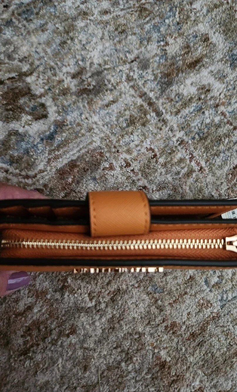 Michael Kors Orange Bifold Wallet